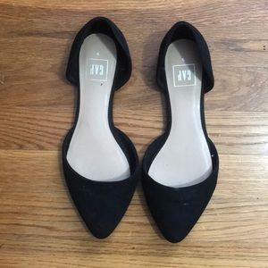 GAP pointy black flats size 9
